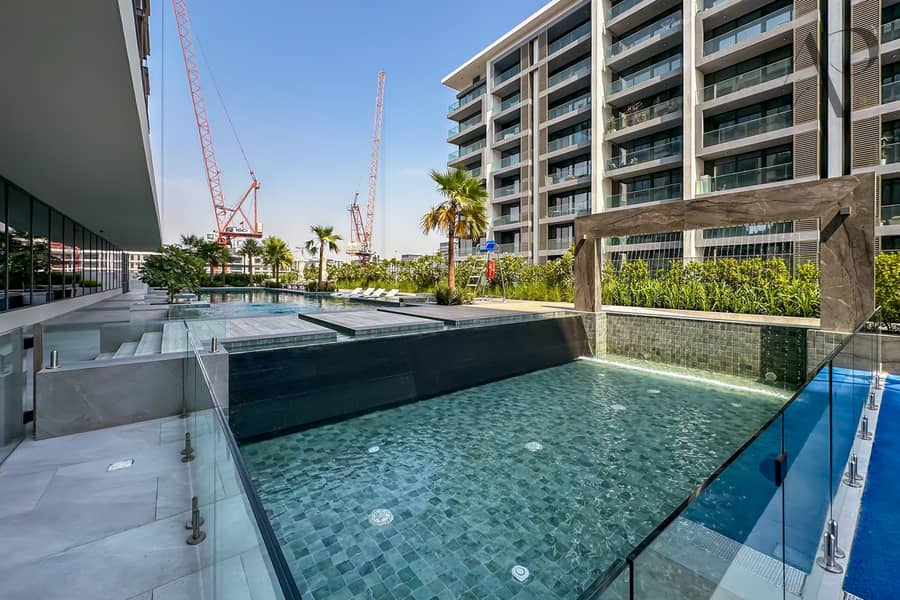 BRAND NEW STUDIO | POOL VIEW | DUBAI HILLS - Image 23