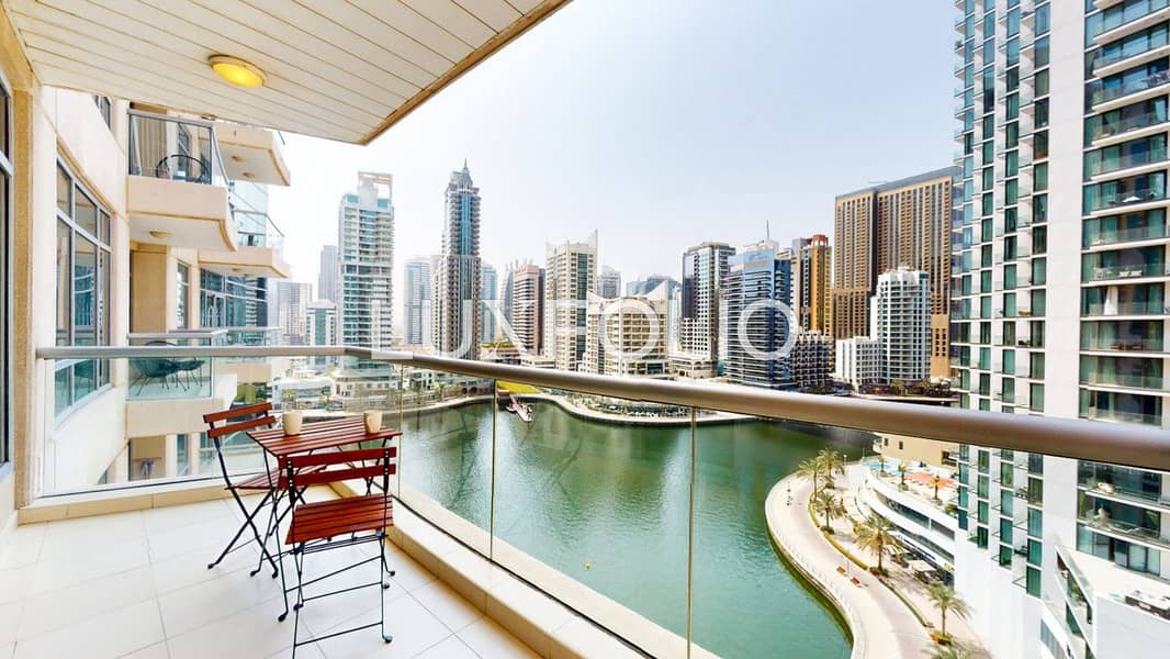 位于迪拜码头，公园岛公寓，萨尼贝尔大厦 1 卧室的公寓 135000 AED - 12295508