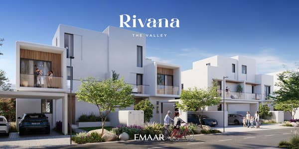3 Bedroom Villa for Sale in The Valley by Emaar, Dubai - RIVANA_BRANDED_RENDERS. jpg