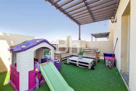 2 Bedroom Apartment for Sale in Remraam, Dubai - Large Terrace | Park and Kids Play View | Vacant