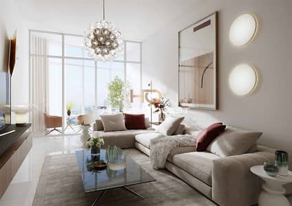 1 Bedroom Flat for Sale in Business Bay, Dubai - Al Habtoor Tower - living room. jpg
