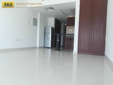 Studio for Rent in Dubai Silicon Oasis (DSO), Dubai - AC chiller free with kitchen appliances and big Balcony 46K by 6