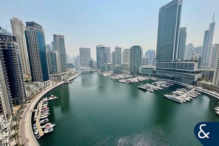 3 Bedroom Apartment for Sale in Dubai Marina, Dubai - Full Marina View | Upgraded | 3 Bedrooms