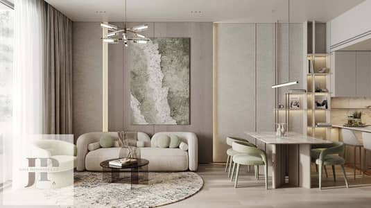 Studio for Sale in Dubai Land Residence Complex, Dubai - Imitiaz_Developments_Living_Kitchen_04_18.07_17. jpg