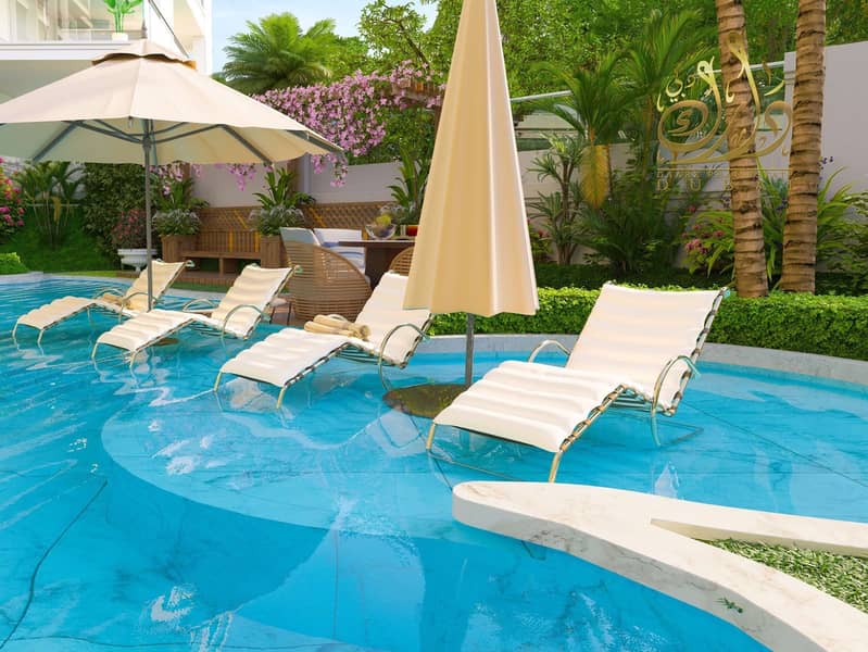 6 Floating Sun Loungers. jpg