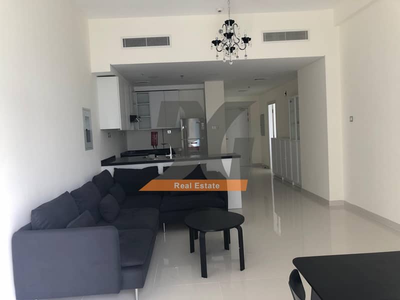 Nicely furnished 1 bed pool view Damac Hills