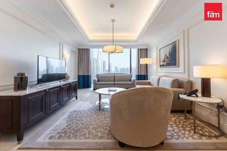 1 Bedroom Hotel Apartment for Rent in Downtown Dubai, Dubai - Luxurious 1 BR | High floor | Luxury furnished