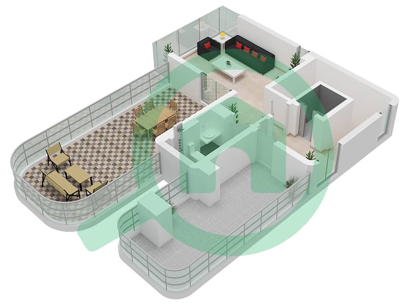 Park Gate - 5 Bedroom Villa Type 4 Floor plan Type 4 Floor Second interactive3D