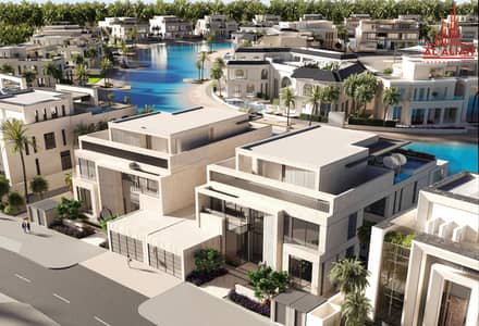 6 Bedroom Villa for Sale in Dubai South, Dubai - Villa 1A - Aerial Shot. jpg