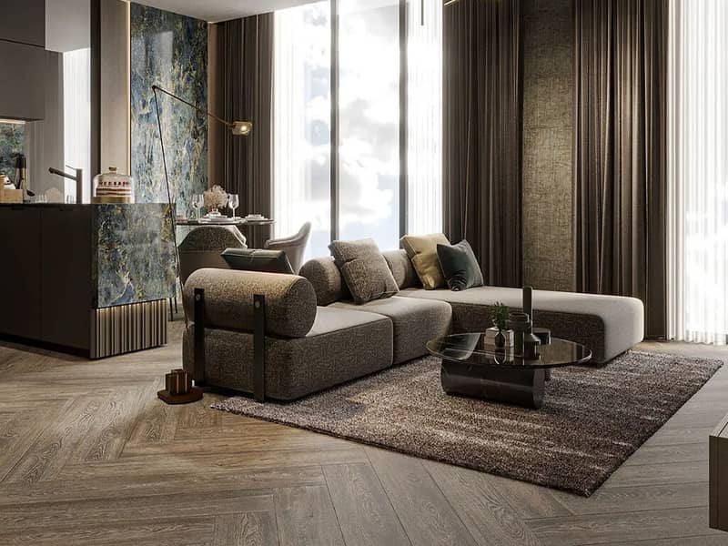 位于阿尔扬街区，中央城区，The Central Downtown Tower D 1 卧室的公寓 1230000 AED - 12299107