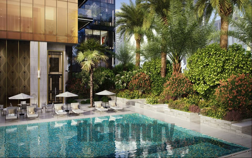 11 RARE WA TOWER_Ext-Pool shot with sitting area_8K. jpg