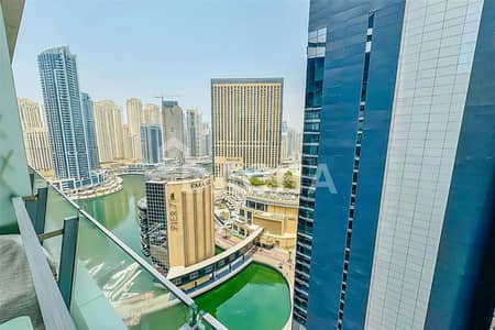1 Bedroom Flat for Rent in Dubai Marina, Dubai - Marina Views | High Floor | Unfurnished