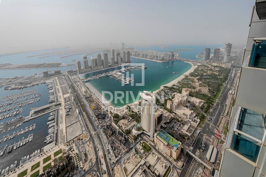 Квартира в Дубай Марина，Принцесс Тауэр, 4 cпальни, 480000 AED - 12301119