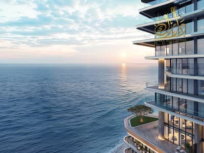 1 Bedroom Apartment for Sale in Al Marjan Island, Ras Al Khaimah - Costa Mare - Balcony view. jpg