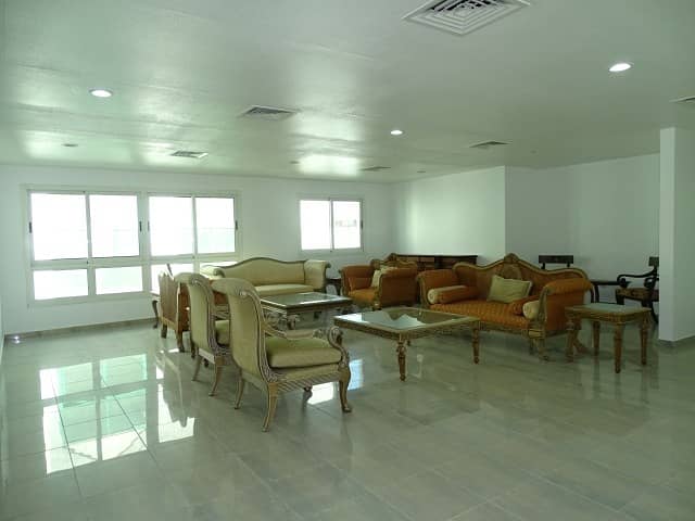 huge 3br Villa fully furnished in al Bateen with, parking, maids room, storage room, laundry room, driver room,
