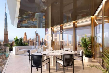 3 Bedroom Apartment for Sale in Downtown Dubai, Dubai - Genuine Resale | 3BR Baccarat Residence | High Floor | Burj Khalifa View
