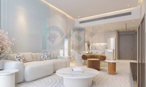 2 Cпальни Апартаменты Продажа в Джумейра Вилладж Серкл (ДЖВС), Дубай - Living 1. jpg