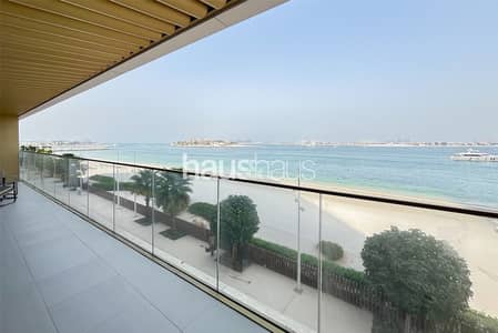 2 Bedroom Apartment for Rent in Dubai Harbour, Dubai - Brand New | Full Palm Views | Private Beach