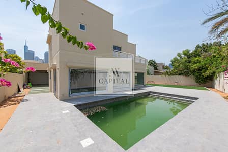 5 Bedroom Villa for Rent in The Meadows, Dubai - Elegant Style | Pool | First Occupant