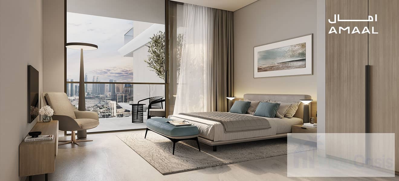 15 Amaal Standard Apartment - Master Bedroom. png