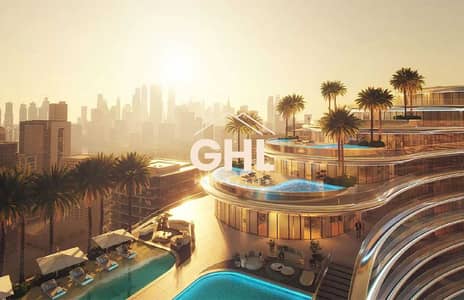 2 Bedroom Flat for Sale in Business Bay, Dubai - Spacious 2BR | Binghatti Aquarise | Future Landmark Tower
