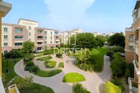 1 Bedroom Flat for Rent in Green Community, Dubai - Soft Toned and Comfortable Interior | Garden View
