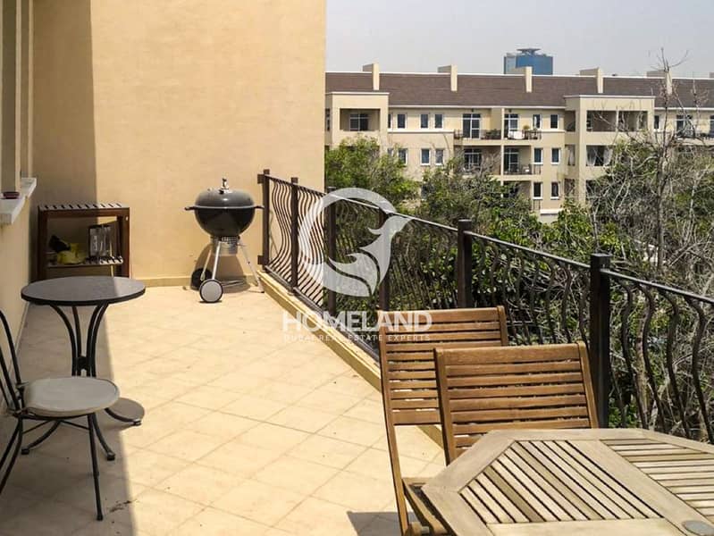 Bright ans Spacious | Graden View |1 BR with Store