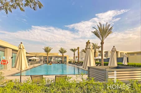 3 Bedroom Townhouse for Rent in The Valley by Emaar, Dubai - Park Facing | Single Row | Available Now