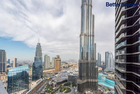 3 Bedroom Apartment for Rent in Downtown Dubai, Dubai - Vacant now | High floor | Burj and Fountain View