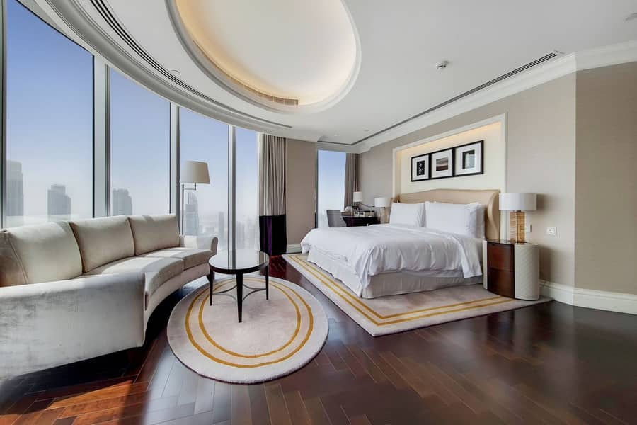 位于迪拜市中心，谦恭大道大厦 4 卧室的顶楼公寓 1200000 AED - 11222015
