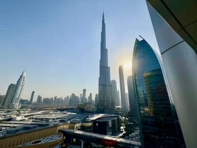 Studio for Sale in Downtown Dubai, Dubai - Burj Khalifa view | Fully furnished | Serviced