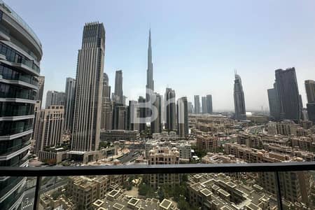 3 Bedroom Apartment for Sale in Downtown Dubai, Dubai - 3 BR | High Floor | Full Burj Khalifa View