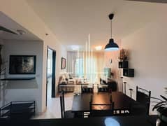 1-Bedroom Fully Furnished Apartment with Partial Sea View – Marina Square, Al Reem Island