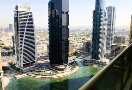 1 Bedroom Apartment for Rent in Jumeirah Lake Towers (JLT), Dubai - Next to Metro: Lake View | Spacious Size