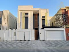 Villa for rent in Al Yasmeen, Ajman, 5 rooms, a hall, a parking space, and a spacious area