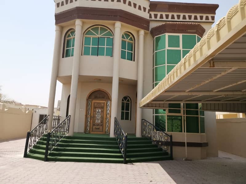 Villa for rent in Ajman two floors with air conditioners