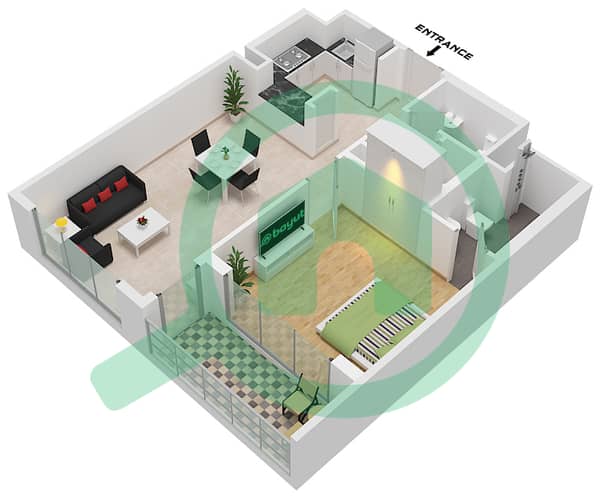 Type A Unit 8 Floor 7-12 Variant 4