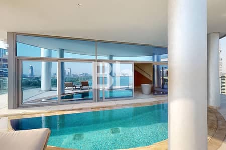 2 Bedroom Flat for Rent in Deira, Dubai - Duplex With Private Pool |Creek View | Luxury Room