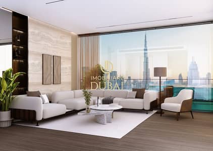 1 Bedroom Apartment for Sale in Business Bay, Dubai - Living room 3. jpg