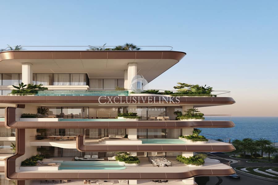 Квартира в Палм Джумейра,Кресент,The Alba Residences by Omniyat, 3 cпальни, 43183949 AED - 12310801 Квартира в Палм Джумейра,Кресент,The Alba Residences by Omniyat, 3 cпальни, 43183949 AED - 12310801