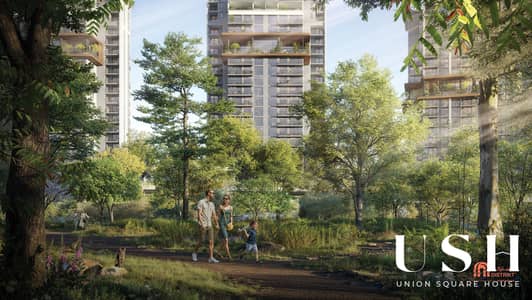 2 Bedroom Flat for Sale in Ghaf Woods, Dubai - DISTRIKT Ghaf Woods_Building Street View. jpg