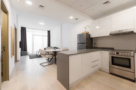 1 Bedroom Apartment for Rent in Jumeirah Village Circle (JVC), Dubai - Fully Furnished | Pool View | High Floor | Vacant