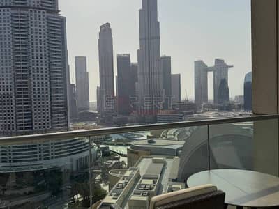 1 Bedroom Hotel Apartment for Rent in Downtown Dubai, Dubai - Fountain View | Fully Furnished | Spacious 1BHK
