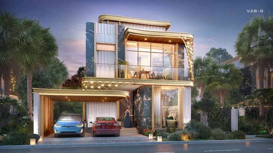 5 Bedroom Villa for Sale in DAMAC Hills, Dubai - Cavalli Branded | Larger Plot | Corner Villa