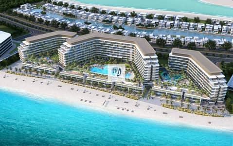 1 Спальня Апартаменты Продажа в Аль Сеанниа, Умм-эль-Кайвайн - Aerial view - lagoon side. jpg