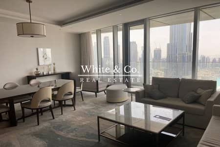 2 Bedroom Apartment for Rent in Downtown Dubai, Dubai - Burj View |Bright and Spacious |vacant