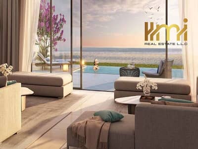 5 Cпальни Вилла Продажа в Шарджа Ватерфронт Сити, Шарджа - Independent-Sea-Villas-Living-Room. jpg