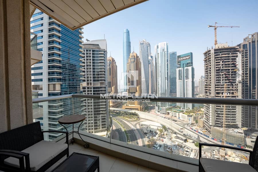 位于迪拜码头，公园岛公寓，布莱克利大厦 1 卧室的公寓 135000 AED - 12314074