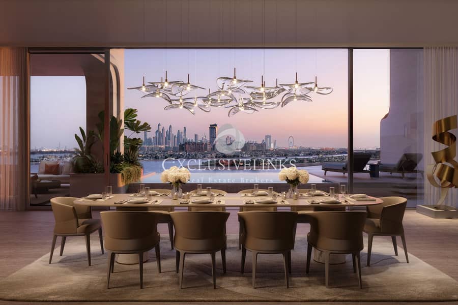 Квартира в Палм Джумейра,Кресент,The Alba Residences by Omniyat,The Alba Residences by Omniyat Building 1, 4 cпальни, 64875000 AED - 12314435 Квартира в Палм Джумейра,Кресент,The Alba Residences by Omniyat,The Alba Residences by Omniyat Building 1, 4 cпальни, 64875000 AED - 12314435