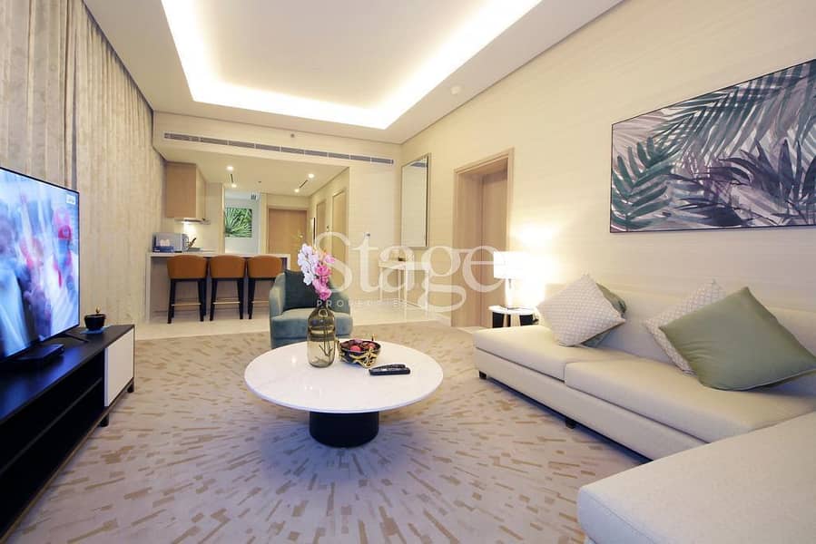 Stunning Palm View | Fully Furnished | High Floor